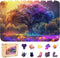 Wooden Puzzles for Adults,Tree of Life Wooden jigsaw puzzles 200pcs,8.3x12in,Medium,Unique Shape adult Puzzles,Irregular Wood Puzzles Creative Gif...