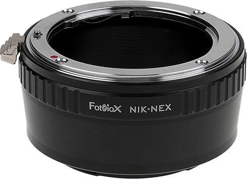 Fotodiox Lens Mount Adapter - Nikon Lens to Sony NEX E-Series Camera fits Sony NEX-3, NEX-5, NEX-5N, NEX-7 and Sony Video Camcorder NEX-VG-10 VG10...