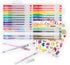 3C4G: 30 Scented Gel Pens - w/ 2 Color-in Snack Themed Sticker Sheets, 30 Different Vibrant Colors, Writing & Drawing, Three Cheers for Girls, Age...