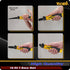 TOOLAN: 16-In-1 Multi Blades Hand Saw With Screw Driver (Manual Saw, Not Electric). For Cut Wood, Metel, Plastic, Sheetrock, Dry Wall Saw, Plywood...