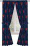 Jay Franco Marvel Spiderman Classic Saving The Day 84" Decorative Curtain/Drapes 4 Piece Set (2 Panels, 2 Tiebacks)...