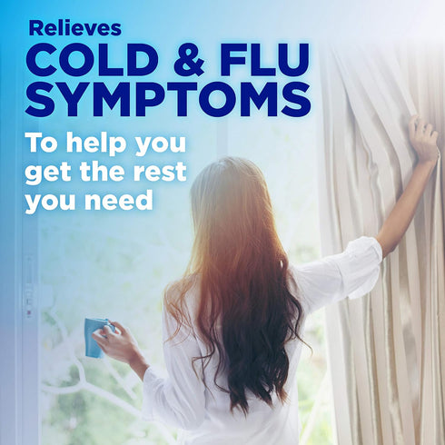 Amazon Basic Care Nighttime Cold & Flu, 24 Softgels...