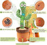 Emoin Dancing Cactus Baby Toys, Talking Cactus Toys Repeats What You Say Baby Boy Toys, Dancing Cactus Mimicking Toy with LED English Sing Talking...