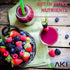 AKI 4-Berry Blend - Blueberry, Raspberry, Strawberry & Blackberry Blend Superfood (5.29oz/150g) - Rich in Vitamin C & Superior Quality Ingredients...