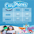 CozyPhones Kids Headphones, Headband Earphones for Children Baby & Toddlers 1-3, Stretchy & Comfy Travel Accessories - Fox......