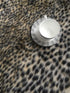 Leopard Print Rug Faux Fur Cheetah Rug Cowhide Animal Skin Mat Carpet for Office, Livingroom, Bedroom Non-Slip Home Decor 40x37Inch/ 3.2x3.1Ft...