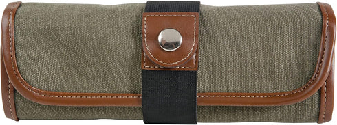 Speedball Art Products 353360 Canvas Pencil Roll Up, Olive W/Brown Trim, Holds 26 Pencils...