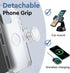 DALSTONE Cute Daisy Flower Shape Collapsible Expandable Multi Functional Mobile Phone Grip & Kicktand (Green Daisy)...