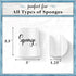 Home Acre Designs Sponge Holder for Kitchen Sink - Rustic Farmhouse Home & Kitchen Decor - White Ceramic...