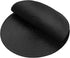 AHHFSMEI Round Braided Placemats 15 Inch Round Table Mats for Dining Tables Natural Woven Heat Resistant Place mats Set of 6 (Black)...