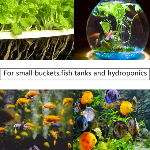 AQUANEAT Aquarium Air Stones 2 inch 12 Pack, Bubble Stone, Fish Tank Airstones, Aerator Stone Bubble Diffuser, Air Pump Accessories for Aquariums,...