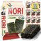 KIMNORI Seasoned Seaweed Snacks Sheets – Organic Sweet 'N Spicy Flavor, 12 Individual Packs, Roasted Crispy Premium 100% Natural Laver Kim Nori, 4...
