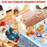 33 Pieces Miniature Fast Food Toy Miniature Food Accessories Play Toys Dollhouse Accessories Hamburger Fries Cake Milk Food Kitchen Accessory Toy ...