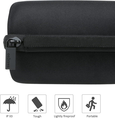 co2CREA Hard Case Replacement for OMRON Evolv Bluetooth Wireless Upper Arm Blood Pressure Monitor BP7000 HEM-7600T-BK (Black Case)...