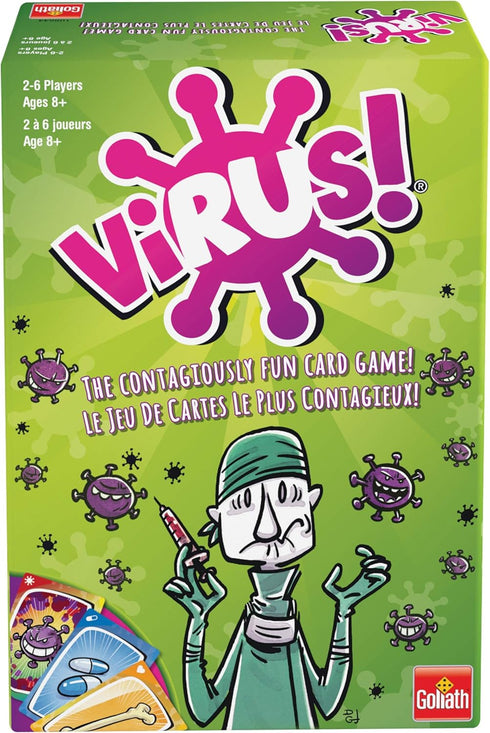 Goliath Virus Card Game The Contagiously Fun Card Game, Green (108644)...