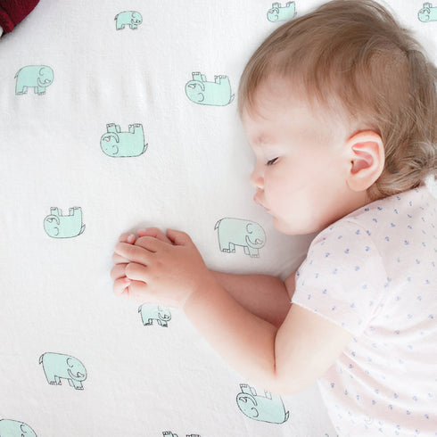 Baby Changing Pad Cover Set Muslin, Portable Contoured Diaper Change Pad Sheet for Boys and Girls by Vlokup, Flamingo...
