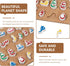 1 Set Wooden Arabic Alphabet Puzzle Childrens Montessori Preschool Education Hand Grip Puzzle Game for Kids Wooden Toys Educational Arabic Learnin...