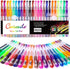 24 Coloring Glitter Gel Pens come with 24 Free Matched Refills, Artist Drawing Pens, for Adult Coloring Sketching Doodling Writing...