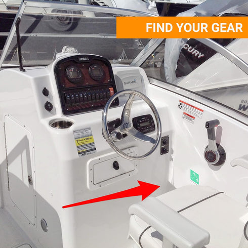 | Safety chart & stickers for boats | Emergency plan, indoor and outdoor labels | For marine/boat safety equipment | Find your gear with adhesive ...