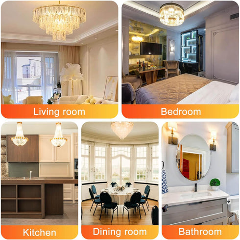 G9 LED Bulb Dimmable,75W 80W Halogen Equivalent, Warm White 2700K 8W 800LM T4 COB G9 Base LED Bulb Bi Pin Base Chandelier Lighting, No-Flicker 360...