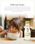 Sempio Mild Soy Sauce for Kids, for Soup (200 ml/6.76 fl oz) - Gluten-Free Soy Sauce for Children & Babies. Half the Salt & Delicious Flavor, Made...