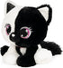 GUND P.Lushes Designer Fashion Pets Lady Luna Cat Premium Stuffed Animal Soft Plush, Black and White, 6”...