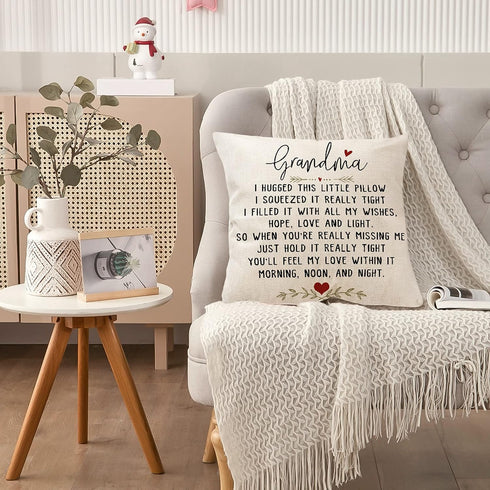 pinata Grandma Gifts from Grandchildren?Grandma Birthday Gifts?Pillow Covers Gifts from Grandkids?Pillow Cover for Grammy, Decorative for Sofa Pil...