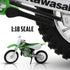Welly Die Cast Motorcycle Yellow Suzuki DR-Z400S, 1:18 Scale...