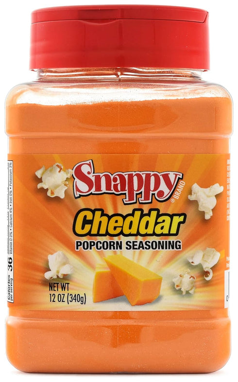 Snappy Cheddar Cheese Popcorn Seasoning, 12 Oz...