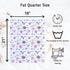 -10 Pieces 18"x21" Fat Quarters Fabric Bundles Pink, Spring Floral Cotton Fabric, Fabric for Crafts, Precut Squares for Sewing, Quilting, Patchwor...