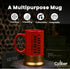 Caliber Gourmet 12-Gauge Shotgun Shell Mug – Bold Red Ceramic Gun Coffee Mug | Unique Gift For Hunters, Gun Enthusiasts & Collectors – Shotgun She...