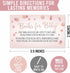 Hadley Designs 25 Book Request Baby Shower Guest Book Alternative-Gold Baby Shower Invitation Inserts, Books For Baby Shower, Bring A Book Instead...