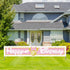 Minnie Happy 3rd Birthday Banner Decorations Cartoon Theme Large Happy Birthday Yard Banner Sign Party Supplies for Girls 3rd Birthday Indoor Outd...