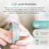 Mason Bottle Plastic Jar Rings (3-Pack) – Fits Regular-Mouth Mason Jars – Reusable, BPA-Free, Non-Toxic, Rust-Proof, Made in USA (Lid and Bottle N...