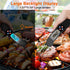 Digital Talking Thermometer for The Blind, Waterproof Instant Read Food Thermometer with Talking Function & Backlight, Meat Thermometer with Probe...