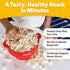 The Orginal HotPop Silicone Popcorn Maker - Microwave Popcorn Popper with Handles - Collapsible Bowl, Heat-Resistant, Easy to Clean, Ideal for Fam...