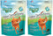 Emerald Pet 2 Pack of Feline Dental Treats for Cats, 3 Ounces Each, with Ocean Fish, Made in The USA...