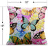 Butterfly Outdoor Waterproof Throw Pillow Covers 18 x 18 Inch Set of 2, Floral Green Tropical Pillowcase Square Cushion Case, Farmhouse Garden Dec...