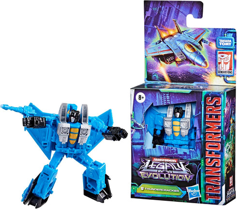 Transformers Toys Legacy Evolution Core Thundercracker Toy, 3.5-inch, Action Figure for Boys and Girls Ages 8 and Up...