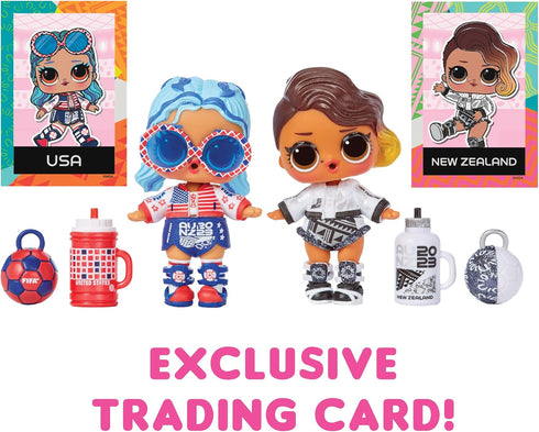 L.O.L. Surprise! X FIFA Women's World Cup Australia & New Zealand 2023 Dolls with 7 Surprises, Accessories, Limited Edition Dolls, Collectible Dol...