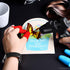 Protective Finger Caps/Silicone Finger Protectors - 9-Pack - Prevents Burnt Fingers while Crafting with Glue Gun, Hot Wax, Soldering Iron - Also P...