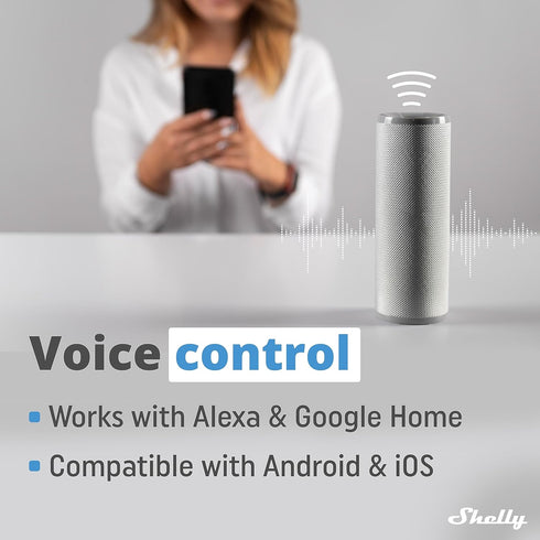 Shelly Plus Plug US | WiFi & Bluetooth Operated Smart Plug with Power Measurement | Home Automation | iOS Android App | Alexa and Google Home Comp...