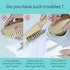 BFWood Laundry Stain Brush, Natural Soft Boar Bristle for Scrubbing Out Tough Stains on Delicate Fabrics, Knits, Cotton, Linens, No Damage...
