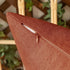 Woaboy Set of 2 Outdoor Waterproof Throw Pillow Covers Rust Decorative Farmhouse Solid Cushion Cases for Bed Sofa Couch Car Living Room 16x16 inch...