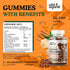 Ceylon Cinnamon Gummies 1800mg - Antioxidants Supplement w/Organic Ceylon Cinnamon - Vegan Joint Health Gummies - Non-GMO Joint Support Supplement...