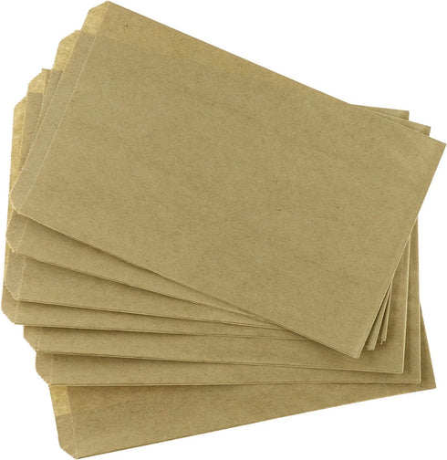 100 pcs 5" X 7" Brown Kraft Paper Bags for Candy, Cookies, Doughnut, Crafts, Party favors, Sandwich, Jewelry, Merchandise, Gift bags...