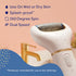 Amopé Pedi Perfect Electric Callus Remover Foot File w/ Diamond Crystals, Pedicure Tool for Feet, Removes Hard & Dead Skin, Feet Scrubber & Buffer...