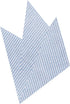 Jacob Alexander Seersucker Striped Pattern Pocket Square Handkerchief...