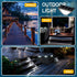 SOLPEX Solar Step Lights for Outside,Solar Lights Outdoor Waterproof Decor for Stair, Step, Deck, Fence, Front Porch, Balcony, Patio, Wall, Yard, ...