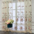 Luxury Embroidered Sheer Curtain for Living Room 84 inch Length Custom Romantic Elegant Luxurious Delicate Embroidery Drape Window Dressing Sheer ...